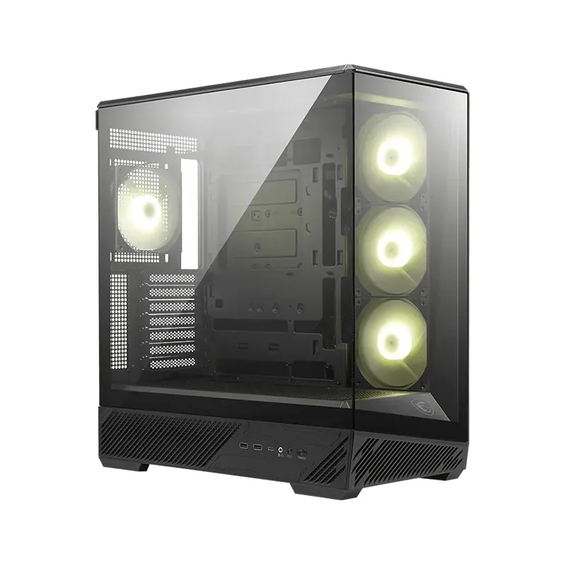 Case MSI MAG PANO 130R PZ/BLACK, Factor forma: Mid-Tower, Soporta: Mini-ITX/Micro-ATX/ATX