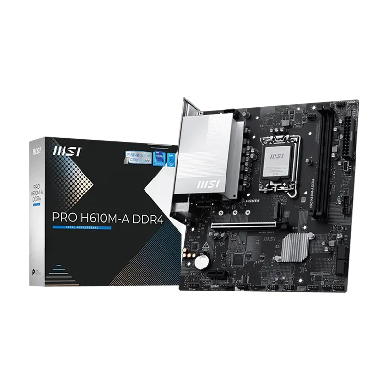 Motherboard MSI PRO H610M-A DDR4, Chipset Intel H610, LGA1700, mATX