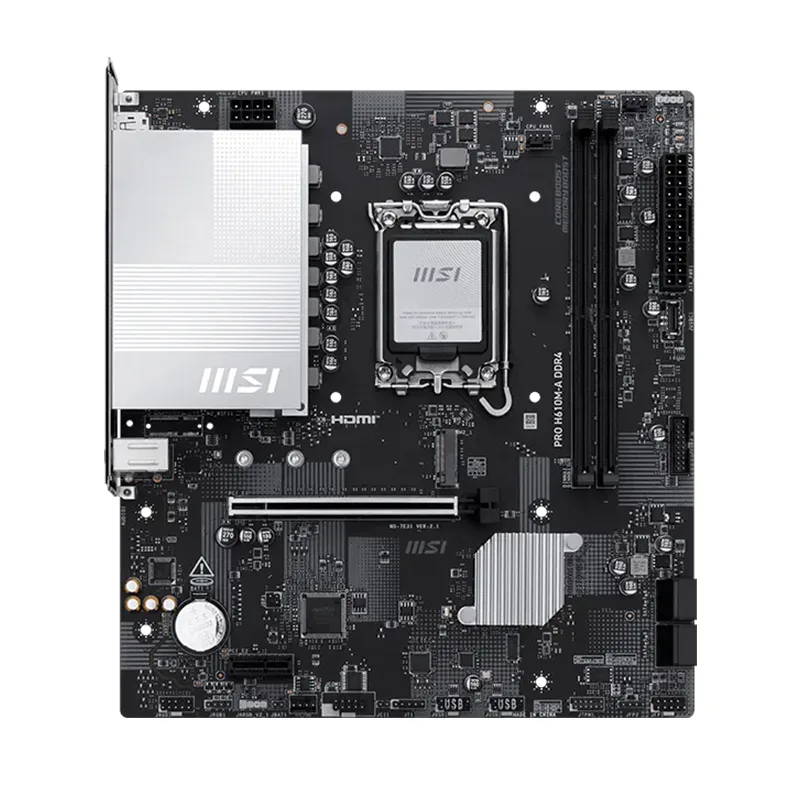 Motherboard MSI PRO H610M-A DDR4, Chipset Intel H610, LGA1700, mATX