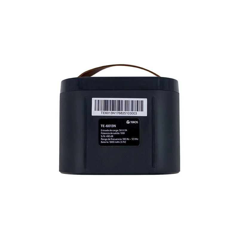Parlante Karaoke Inalámbrico TEROS TE-6013N, BT 5.4, 10W, USB, Iluminación LED