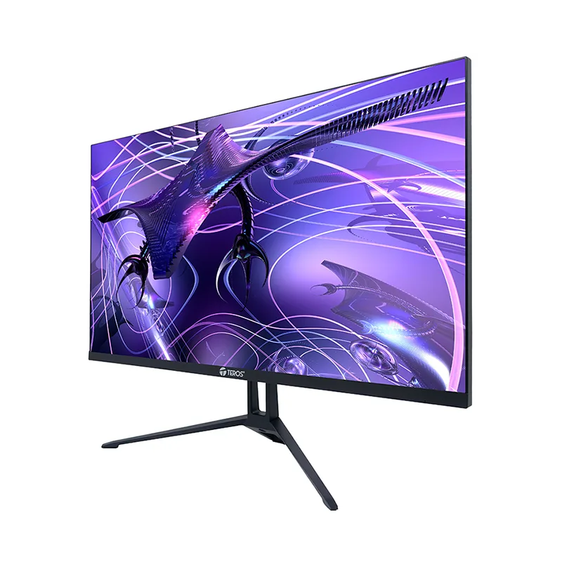 Monitor plano TEROS TE-2133S, 21.5" FHD IPS, 120Hz, 1ms, HDMI, VGA, Audio out, Parlantes