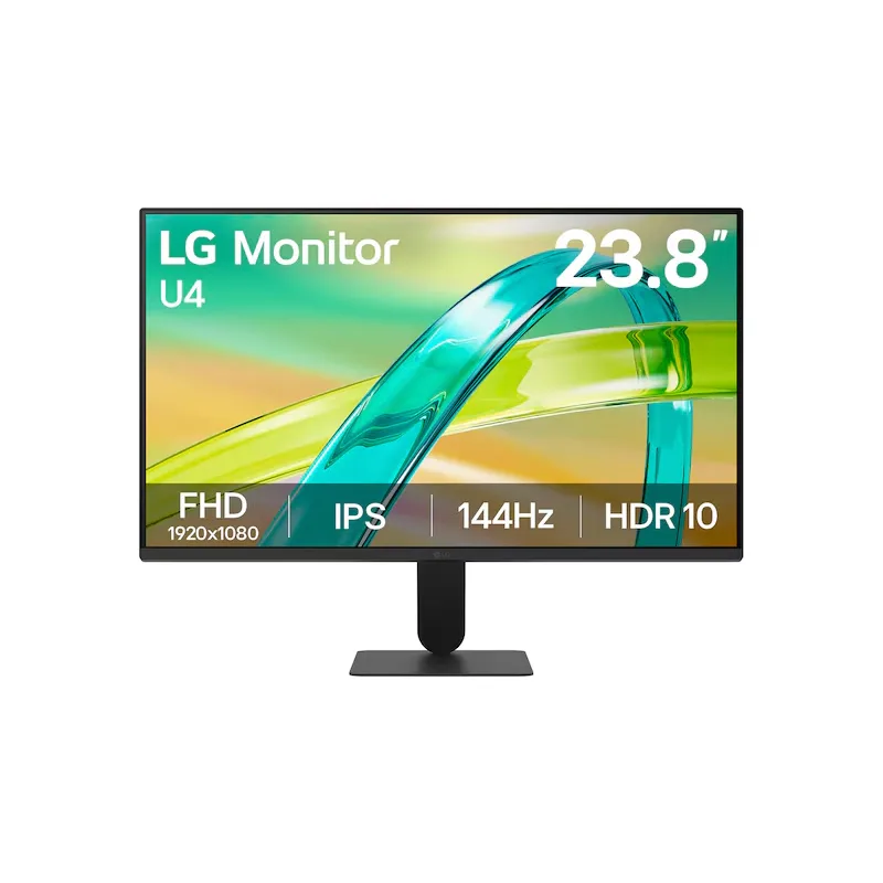 Monitor LG U4 24U411B-B/23.8"/FHD/IPS/144Hz/HDMI/Earphone-out/(3 polos (Solo sonido))