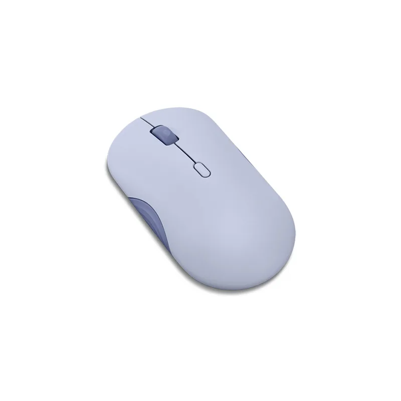 Mouse Lenovo 350 silencioso, Interfaz Bluetooth, Color Uva Meta , sin batería