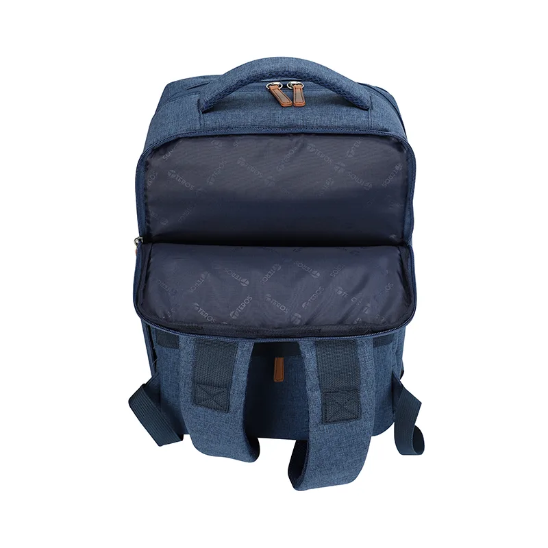 Backpack Teros City III Navy TE9048NV, para Notebooks de hasta 15.6", Color Azul