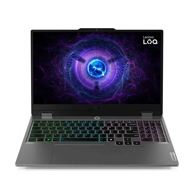Notebook Gaming Lenovo LOQ 15IAX9, 15.6" FHD IPS, Core i5-12450HX hasta 4.4GHz, 16GB DDR5