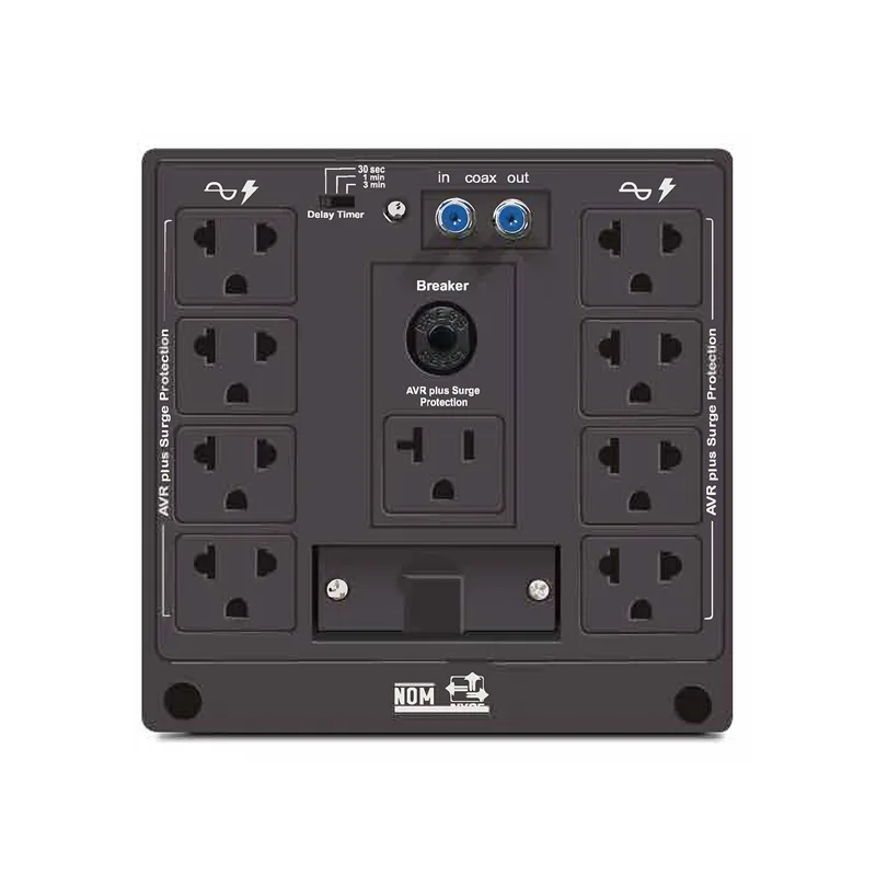 Regulador automatico de voltaje con supresion de picos CDP R-AVR5008i, 5000VA / 2500W