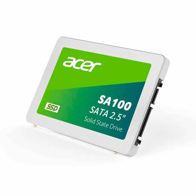 Unidad de Estado Solido Acer SA100, 480GB, 2.5′′, SATA lll (6Gb/s)
