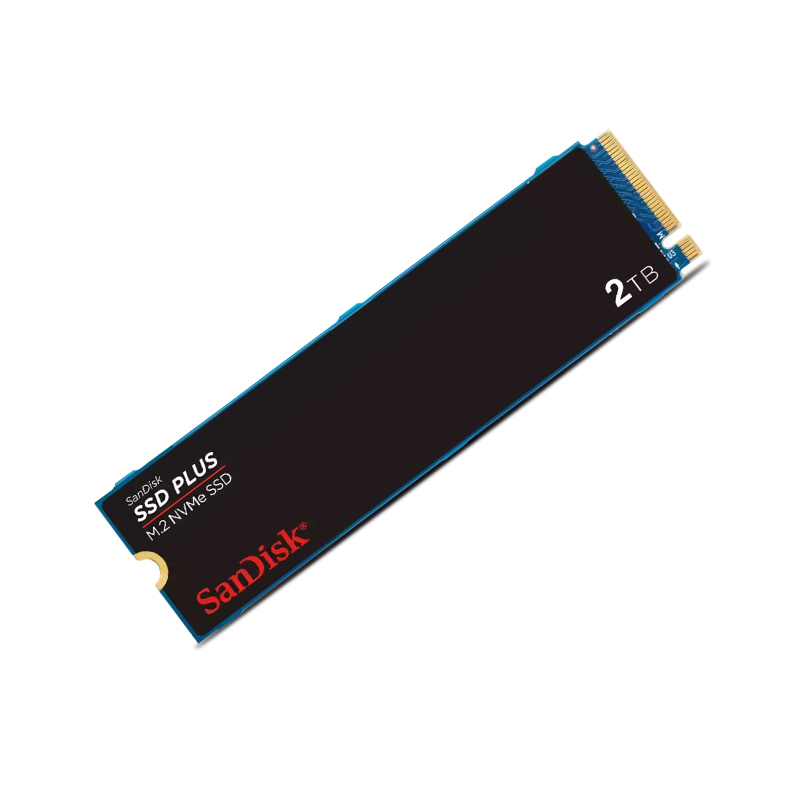 Unidad en estado solido SanDisk 2TB SSD PLUS M.2 2280 NVMe PCIe Gen 3.0