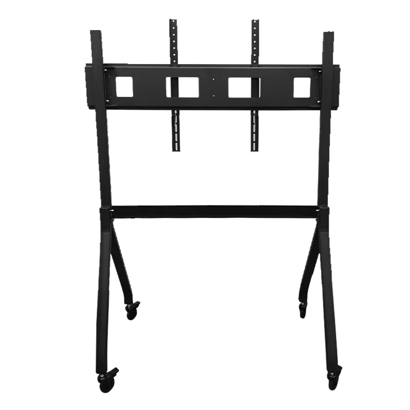 Rack portátil TEROS TE-9010S para pantalla táctil interactiva de 75" a "86", negro