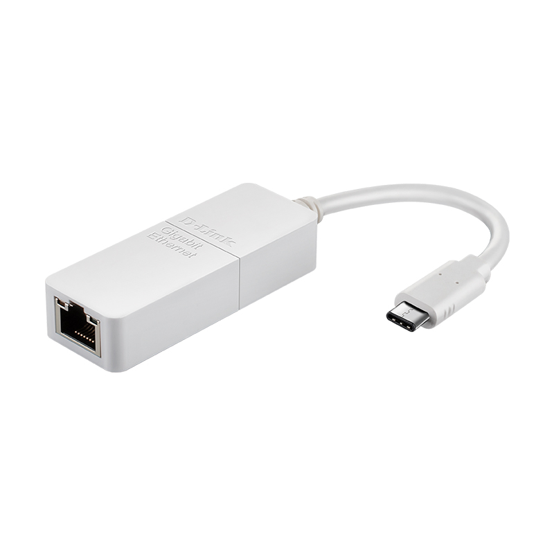 Adaptador D-Link USB-C Gigabit Ethernet LAN _ DUB-E130