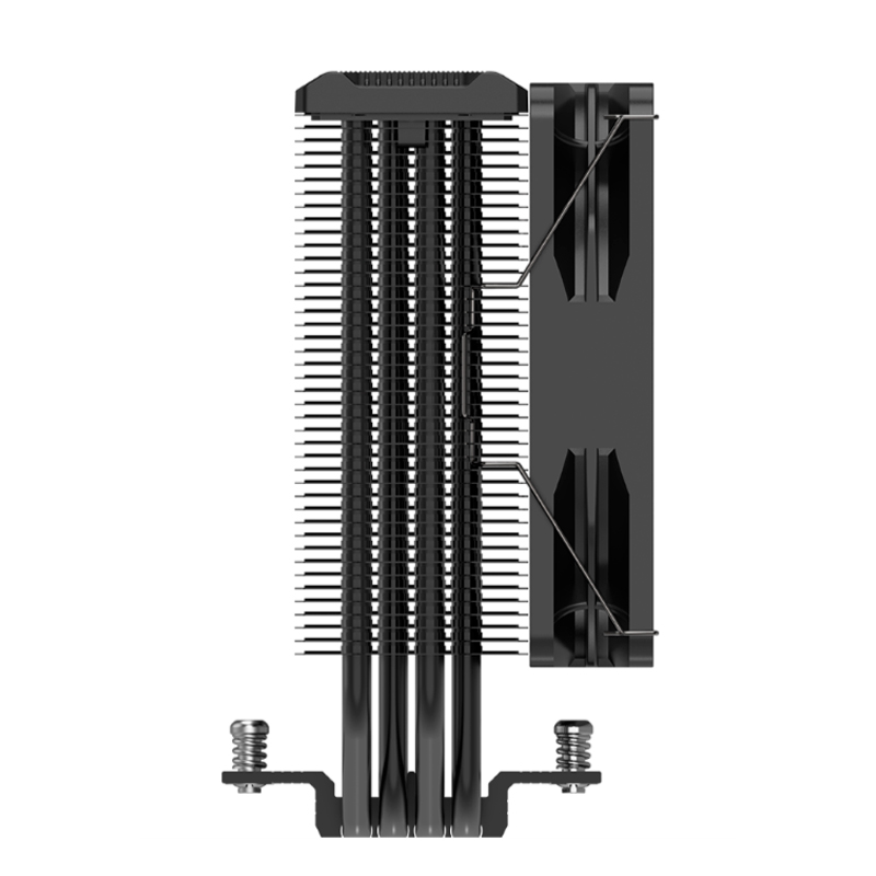 Fan-Cooler para CPU PcCooler PALADIN EX400, 120mm, 180W, 4-Pin PWM, 12VDC, Color Negro