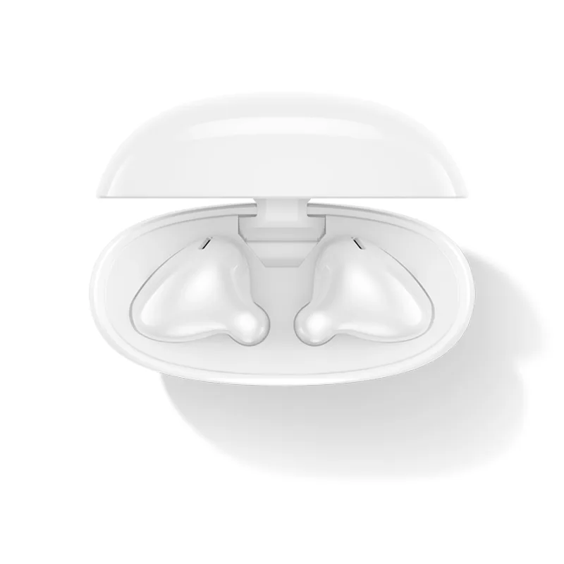 Auriculares estéreo inalámbricos con microfono Lenovo E310 independientes, color blanco