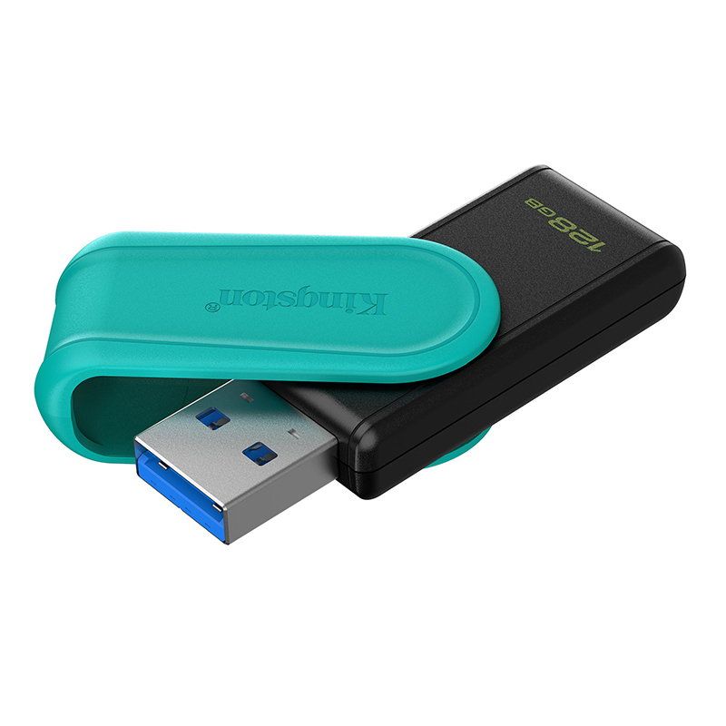 Memoria Flash USB Kingston DataTraveler Exodia S, 128GB, interfaz_ USB 3.2 Gen 1, Verde