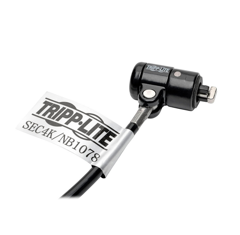 Cable de Seguridad con llave para Laptop Tripp-Lite SEC4K, 1.22 m, negro.