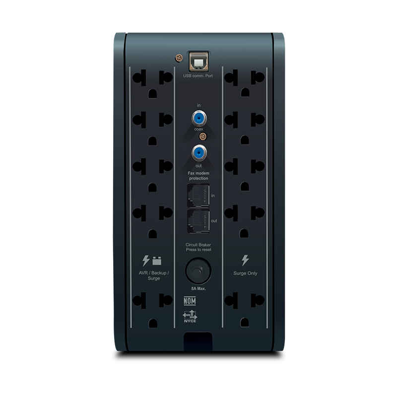 UPS Interactivo CDP (Chicago Digital Power) R-Smart 1010i, 1000VA _ 500W