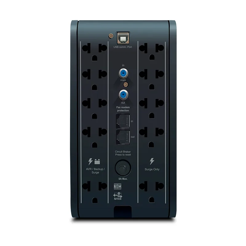 UPS Interactivo CDP (Chicago Digital Power) R-Smart 1010i, 1000VA / 500W