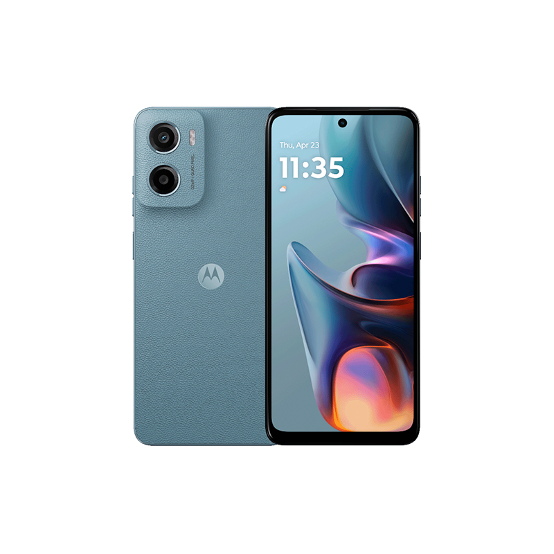 Smartphone Motorola MOTO E15, Pantalla_ 6.7__LCD_HD+_90Hz, SO_ Android 14, Color Morado