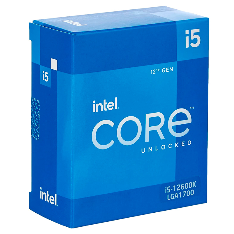 Procesador Intel Core i5-12600K 3.70 _ 4.90GHz, 20MB Cache L3, LGA1700, 125W, 10 nm.
