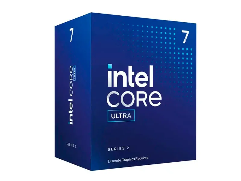 Procesador Intel Core Ultra 7 265 2.40/5.30GHz, 30 MB Intel Smart Caché, LGA1851