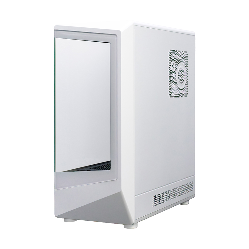 Case gamer TEROS TE-1322G, Mid Tower, USB 3.0 _ USB 2.0, audio, ventilador ARGB, blanco