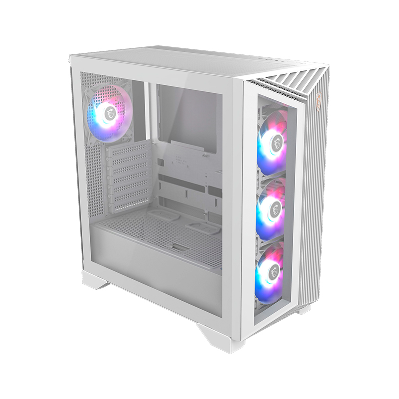 Case MSI MPG GUNGNIR 210R WHITE, mini-ITX, Micro-ATX, ATX, Mid Tower