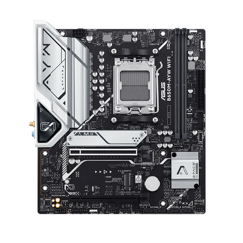 Motherboard Asus B650M-AYW WIFI, Chipset AMD B650, AMD Socket AM5, mATX