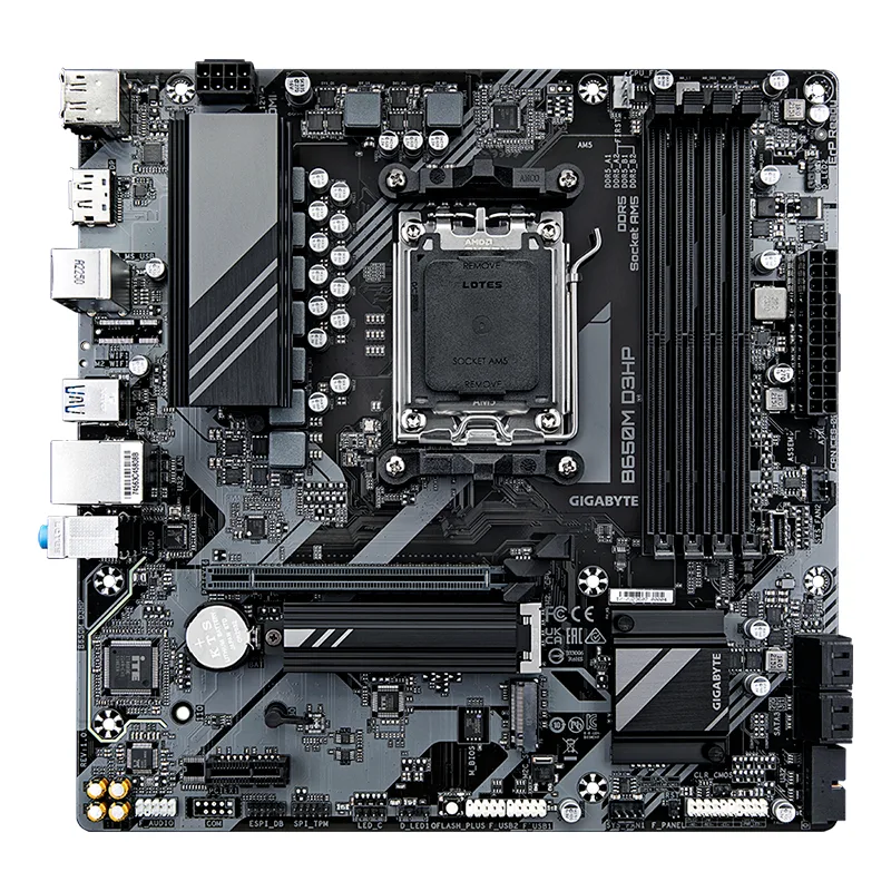 Motherboard GIGABYTE B650M D3HP, Chipset AMD B650, Socket AMD AM5, mATX