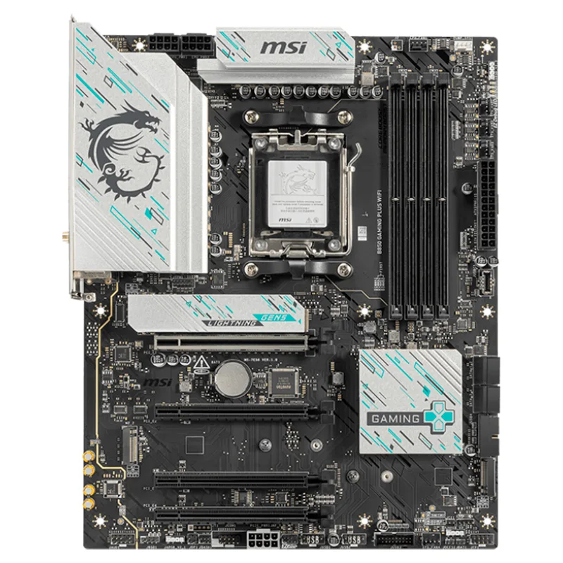 Motherboard MSI B850 GAMING PLUS WIFI, Chipset AMD B850, Socket AMD AM5, ATX