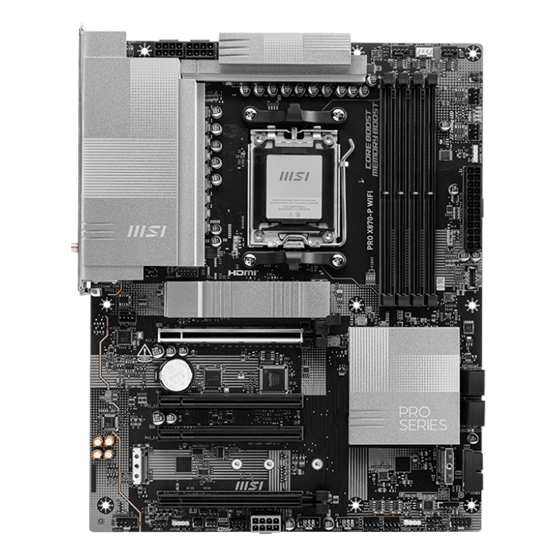 Motherboard MSI PRO X870-P WIFI, Chipset AMD X870, Socket AMD AM5, ATX