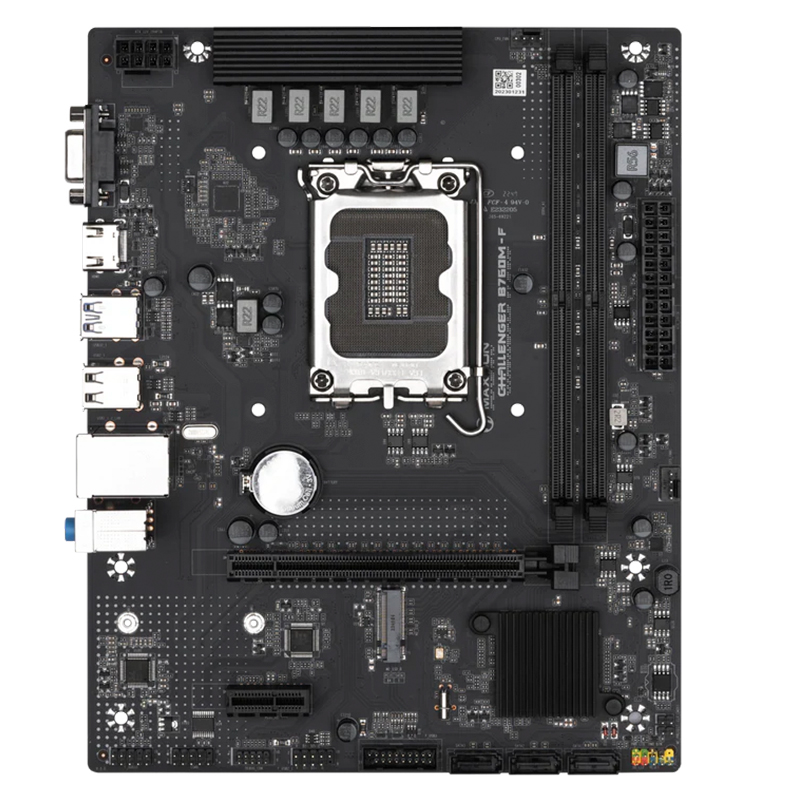 Motherboard Maxsun Challenger B760M-F, Chipset Intel B760, LGA1700, mATX