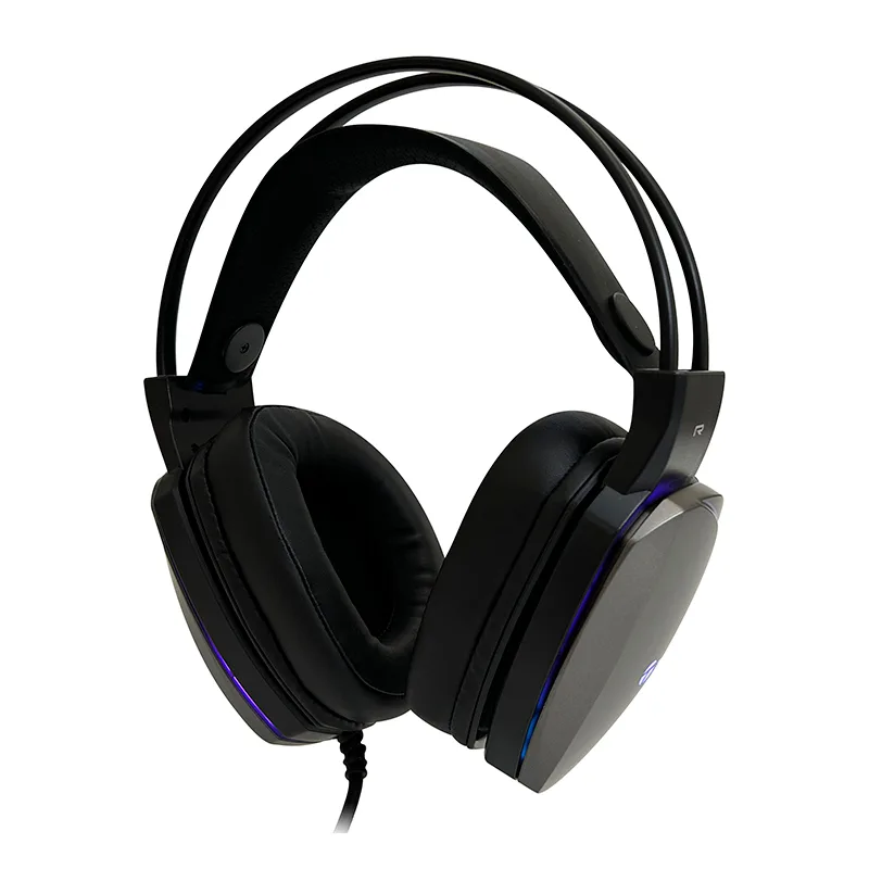 Auriculares gaming TEROS TE-8170N, USB, Luces RGB