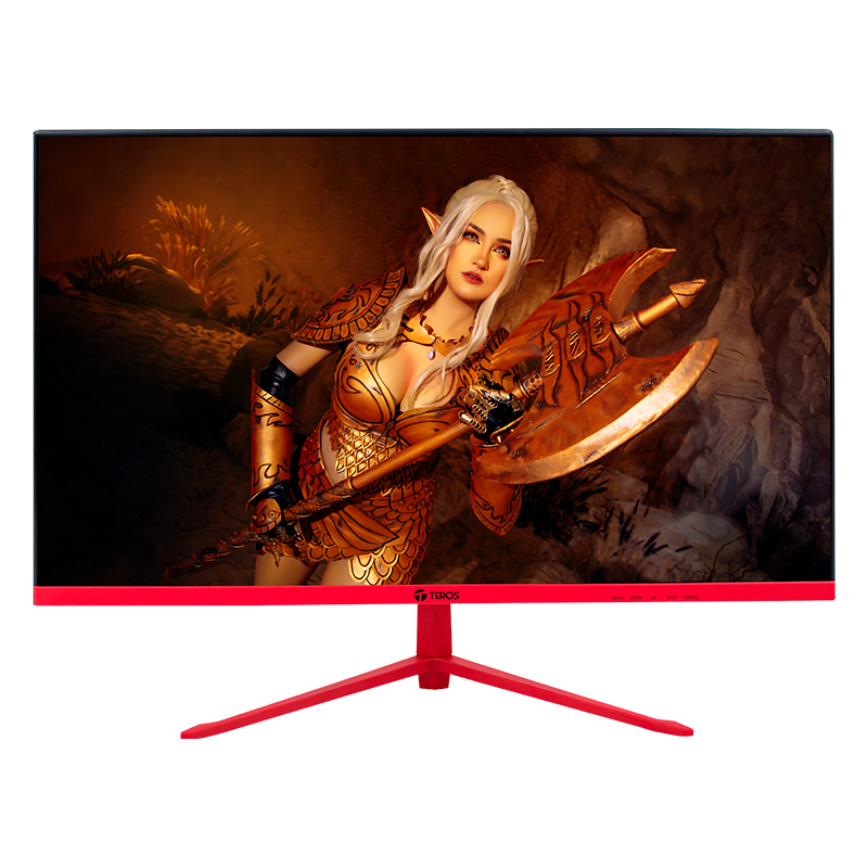 Monitor curvo gaming TEROS TE-2473G 23.8_ FHD VA 180Hz 1ms HDMI DP AUDIO OUT USB