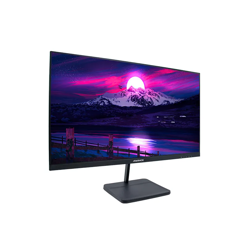 Monitor plano ADVANCE ADV-2454S 23.8" FHD IPS 144Hz 1ms HDMI DP AUDIO OUT PARLANTES negro