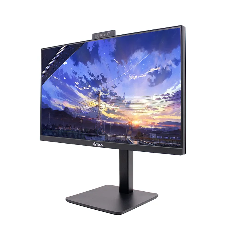 Monitor corp. TEROS TE-2416CS 23.8" QHD IPS 100Hz 1ms HDMI DP PARLANTES AUDIO OUT CÁMARA