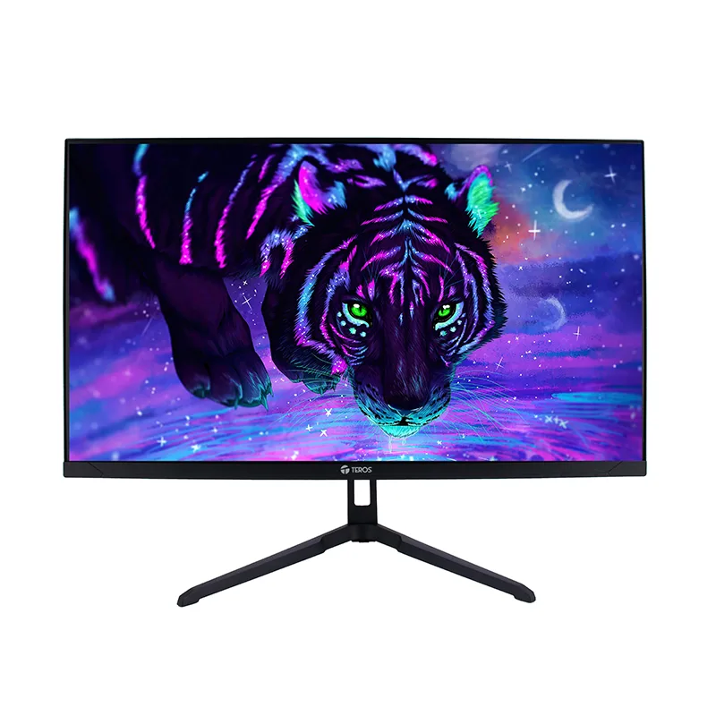 Monitor plano gaming TEROS TE-2475G 24.5" FHD VA 180Hz 1ms HDMI DP AUDIO OUT negro