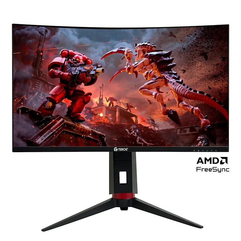 Monitor Curvo Gaming TEROS TE-2766G, 27" FHD VA, 180 Hz, 1ms, HDMI, DP, AUDIO OUT