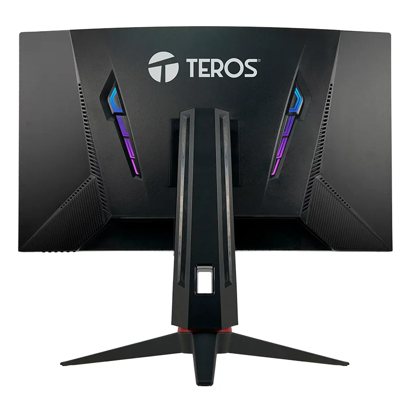 Monitor curvo gaming TEROS TE-2767G 27" QHD VA 180Hz 1ms HDMI DP AUDIO OUT negro