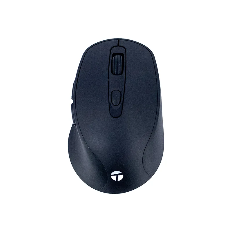 Mouse Inalámbrico Teros TE-1228S, 6 Botones, 2.4GHz, USB, Color Negro