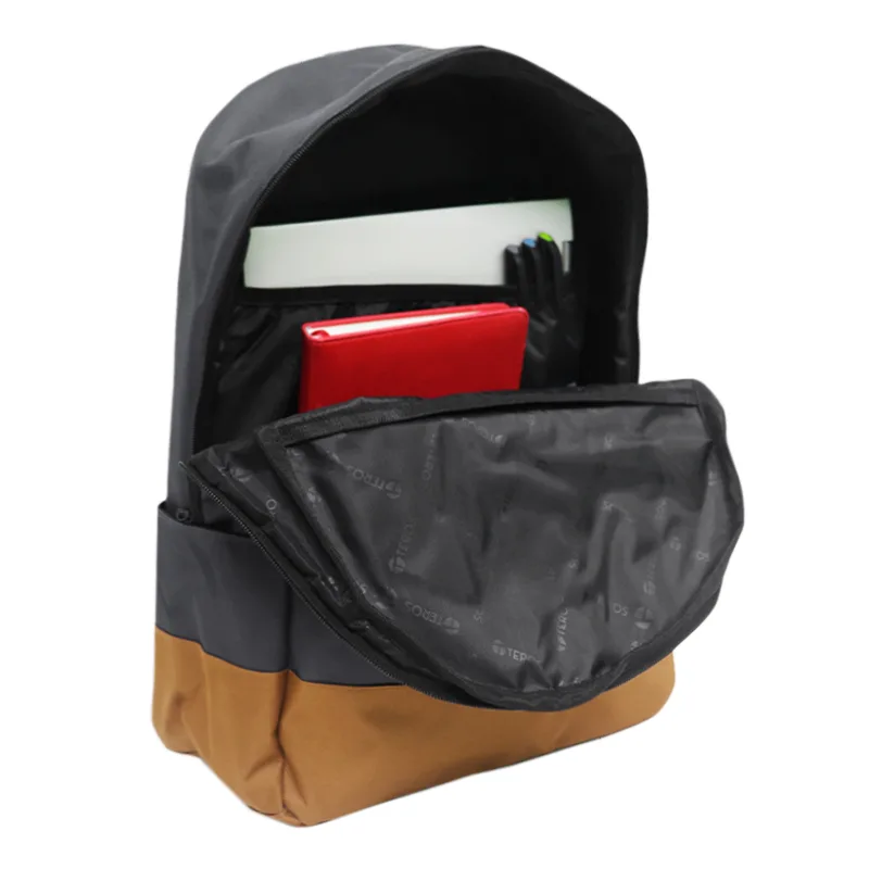 Backpack Teros Nova TE-ACS9020GR, para Notebooks de hasta 15.6", Color Gris/Marrón