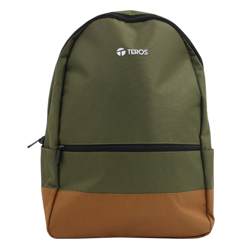 Backpack Teros Nova TE-ACS9021MG, para Notebooks de hasta 15.6_, Color Verde_Marron