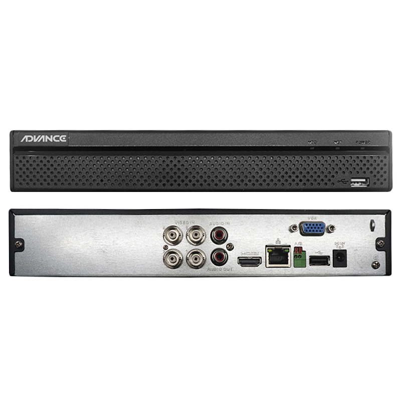 DVR ADVANCE ADV-DVR1 5 EN 1 DE 4 CANALES ANALOGICOS_HDCVI_HDTVI_AHD + 1 CANAL IP