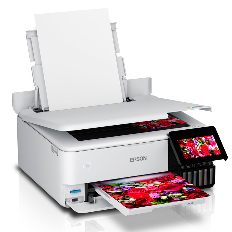 Multifuncional de tinta Epson EcoTank L8160, imprime_escanea_copia, LAN_Wi-Fi_USB 2.0