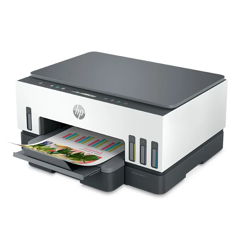 Multifuncional de tinta HP Smart Tank 720, Impresión/Escaneo/Copia/Wi-Fi/Bluetooth LE