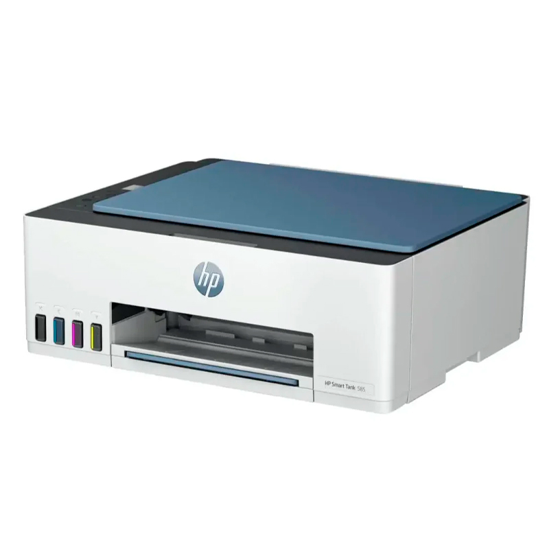 Multifuncional de tinta HP Smart Tank 585, Impresion_Escaneo_Copia_Wi-Fi_Bluetooth LE_USB