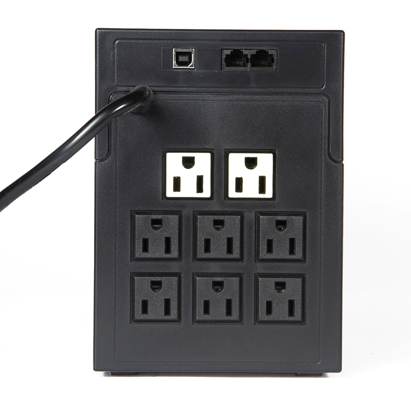 UPS Interactivo Elise Fase, AUR-1000-LCD-USB, 1000 VA _ 600 W, Puerto inteligente USB-HID.