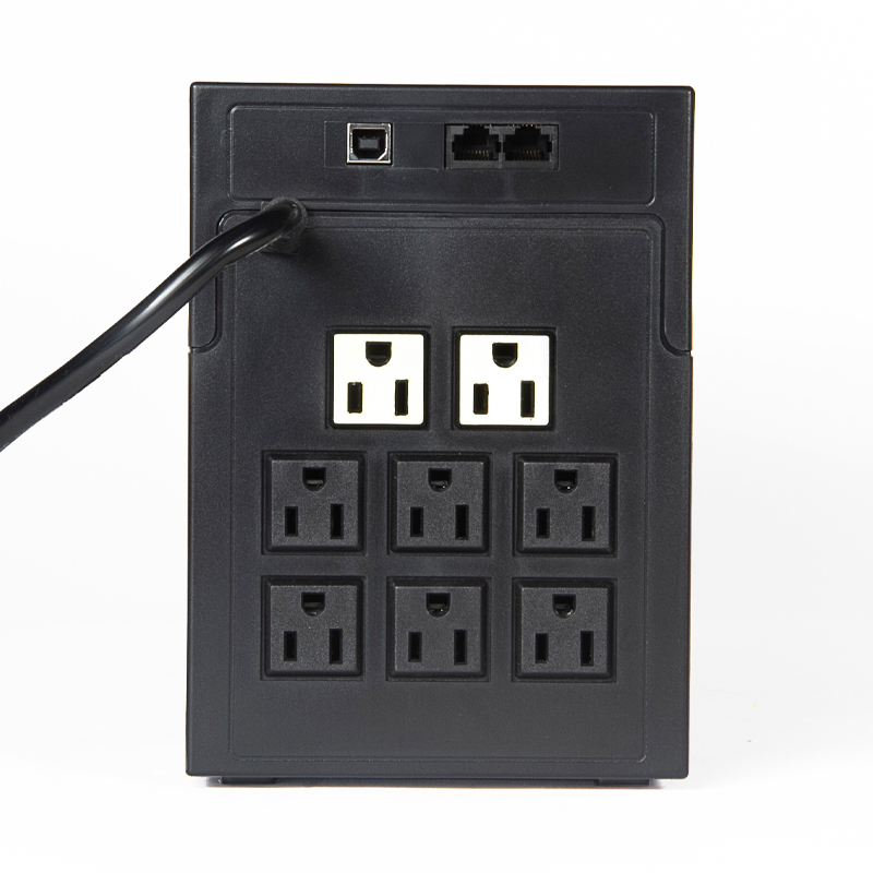 UPS Interactivo Elise @Fase, AUR-650-LCD-USB, 650VA _ 360W, Puerto inteligente USB-HID.