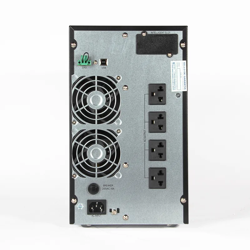 UPS Elise UDC-2K-T-G2, On-Line, 2000 VA, 1800 W, 220VAC, Monofásico con tierra, USB.