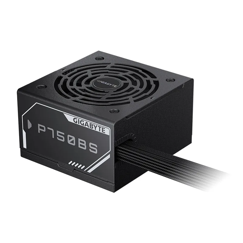 Fuente de alimentación Gigabyte P750BS, 750W, ATX, 80 Plus Bronze, 100V ~ 240VAC.