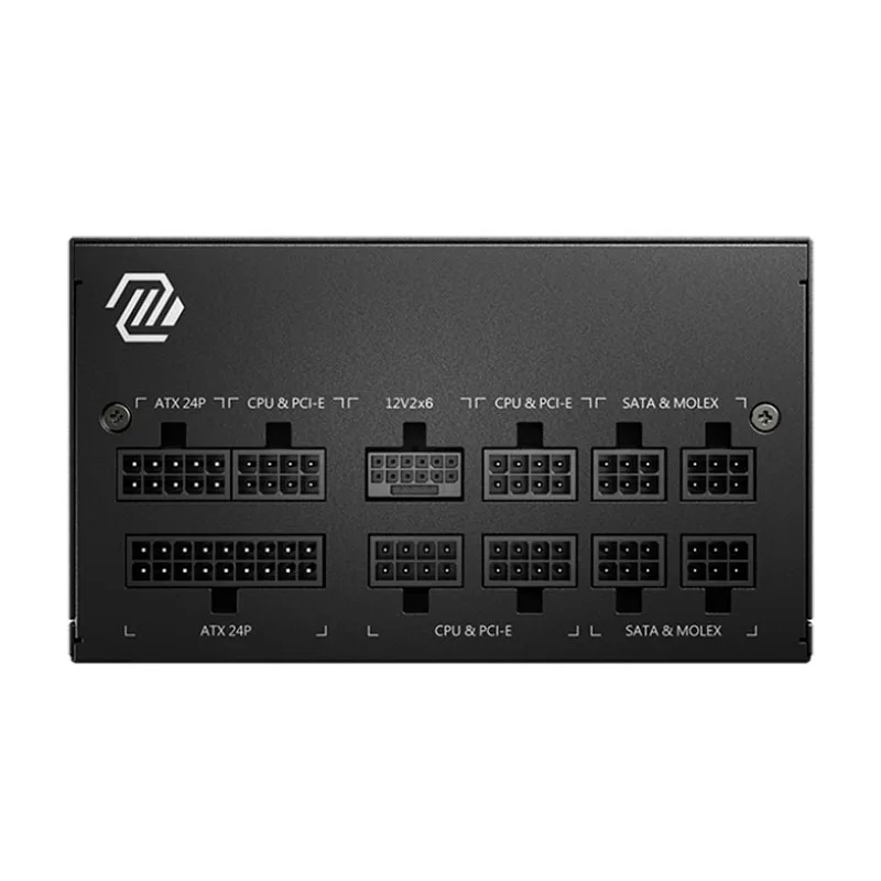 Fuente de alimentación MSI MAG A850GL PCIE5, 850W, 80 PLUS Gold, Formato ATX.