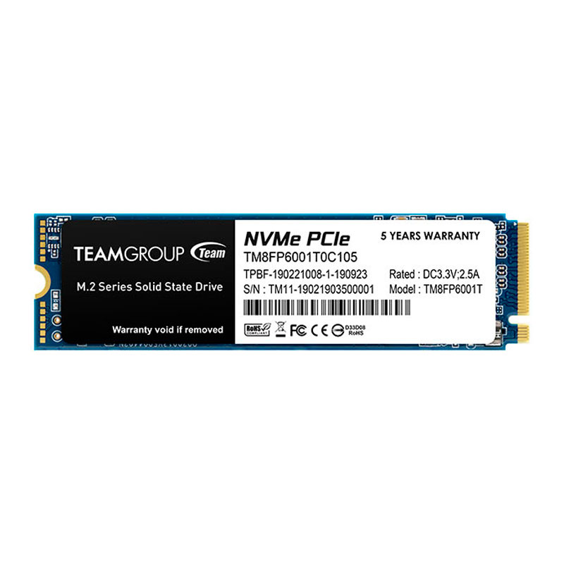 Unidad en estado solido MP33 M.2 PCIe SSD, 1TB, DC +3.3V